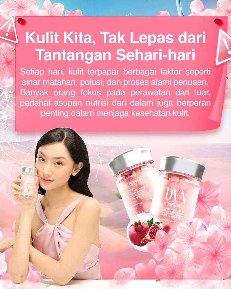 Tanda kulit butuh kolagen