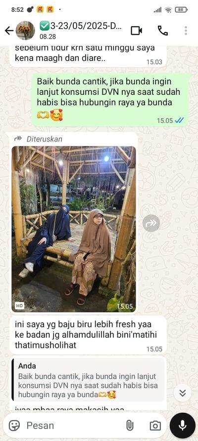 Foto review Mbak Nisa